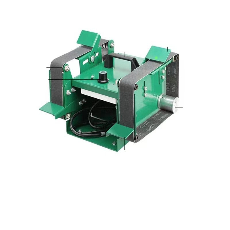 ya 17 220V Electric Water Mill Abrasive Belt Sander Double-Head Belt Polishing