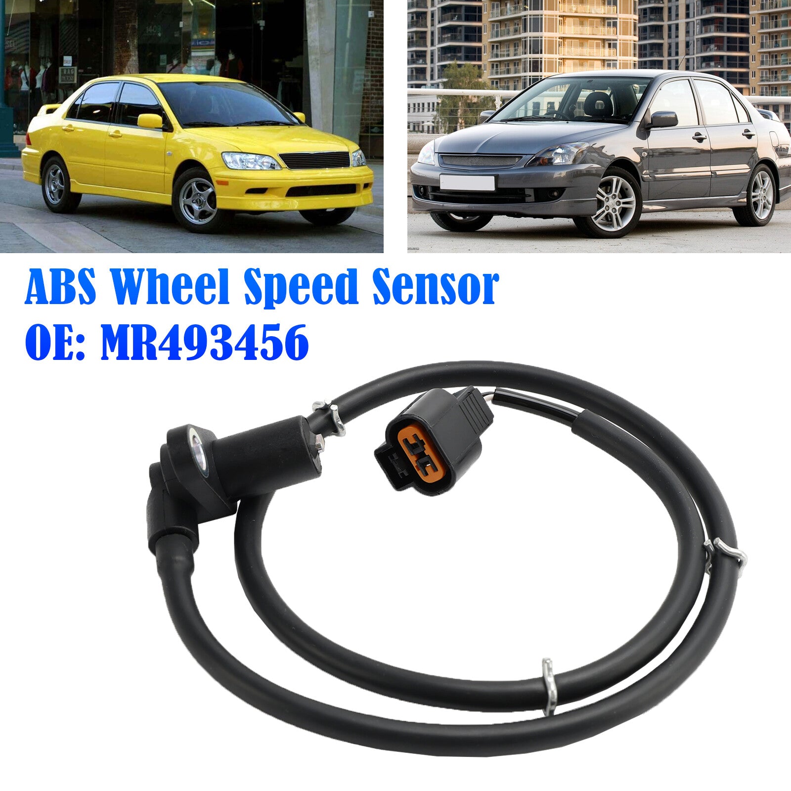 ya 1 8.5.1 ABS Wheel Speed Sensor Rear Right For Lancer Evo 2.0 16V MR493456 U1