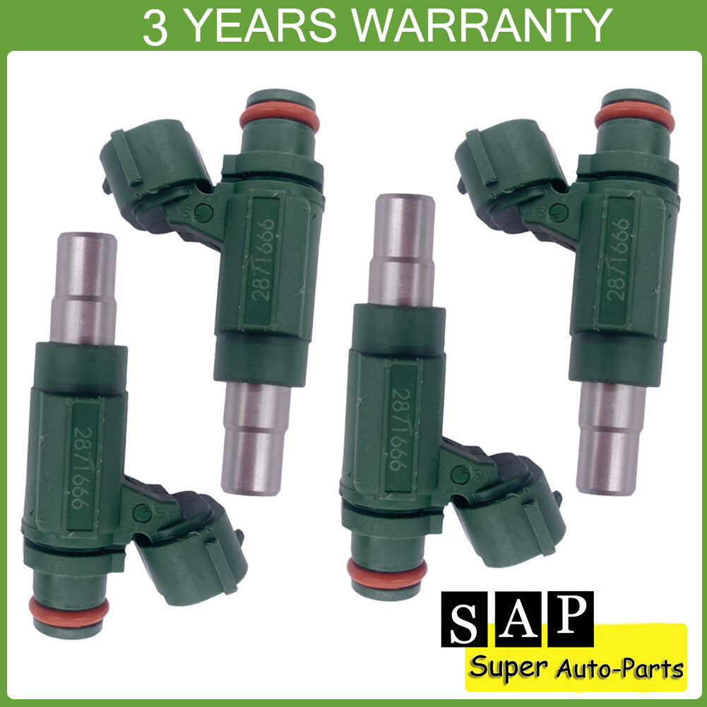 ya 3 6.23 Set of 4 Fuel Injector for Kawasaki ZX10R ZXT00E 650 ER-6N Brute EAT287