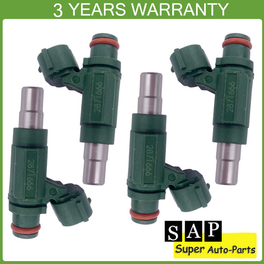 ya 3 6.23 Set of 4 Fuel Injector for Kawasaki ZX10R ZXT00E 650 ER-6N Brute EAT287