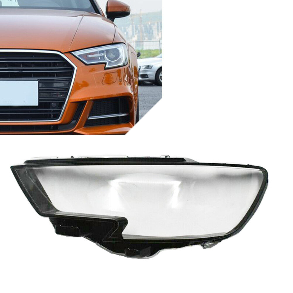 ya 2 6.29 Left Auto Shell Clear Lampshade Headlight Lens Cover for Audi A3 2017-2020 2019