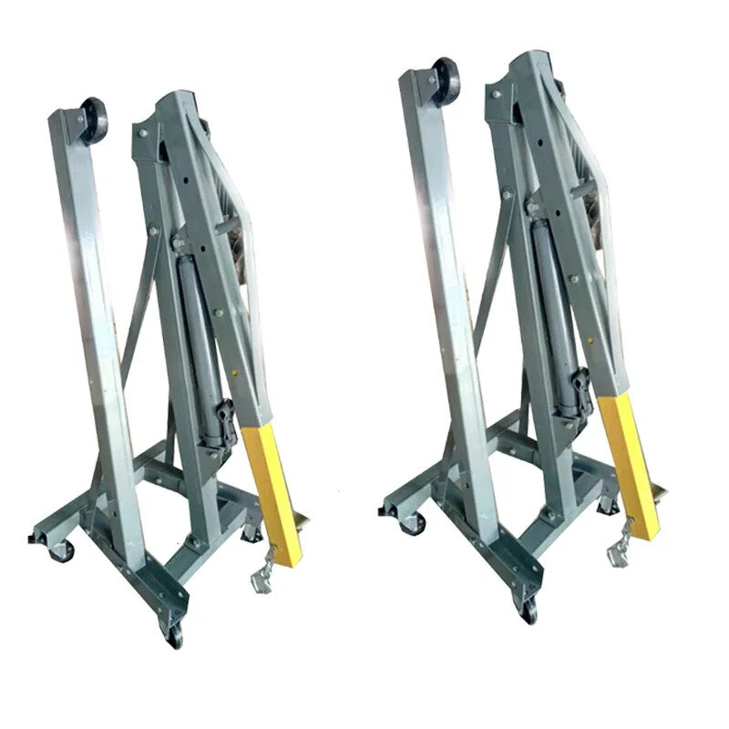 Ordinary Hydraulic Folding Small Crane Manual Mobile Crane Jack Equipment
