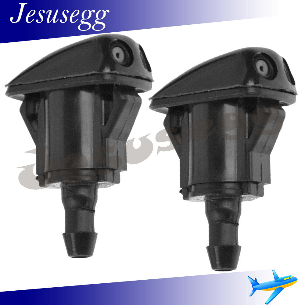 ya 13 2X For 2001-02 for Toyota Sequoia Tundra 2000-06 Front Windshield Washer Nozzle Jet