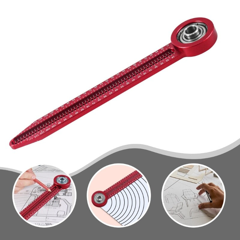 ya 14 Carpentry Drawing Ruler Woodworking Round Marking Gauge Drawing Scriber