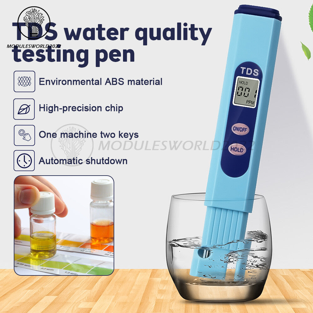 ya 26 Handheld 3 in1 TDS Water Quality Meter Testing Pen Purity Monitor 0-9990 PPM