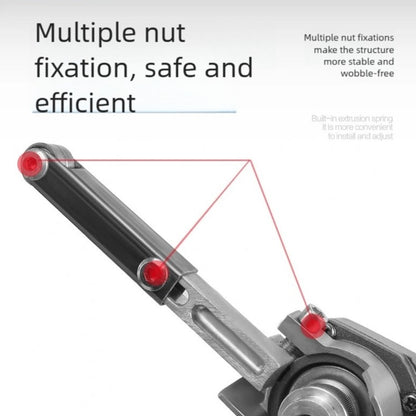 ya 17 Grinder Conversion Bracket Spring Loaded Tension System Belt Sander Attachment