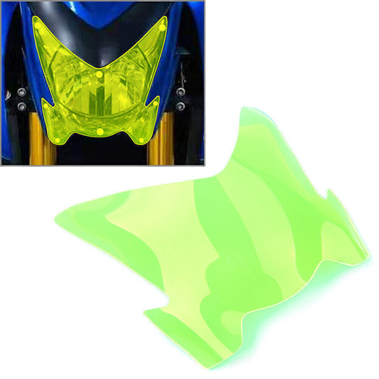 ya 4 6.22 Green Front Headlight Guard Shield Screen Lens Cover for Suzuki GSX-S1000 17-21