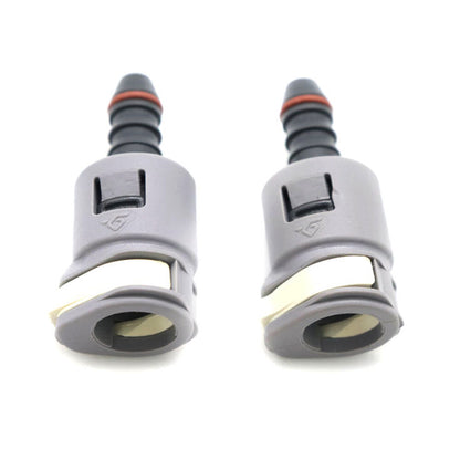 ya 5 8.7 Connector 2PCS CN 7.89mm 7.89 ID6 SAE 5/16 for Fiat Fuel Oil Pipe Joint Plastic