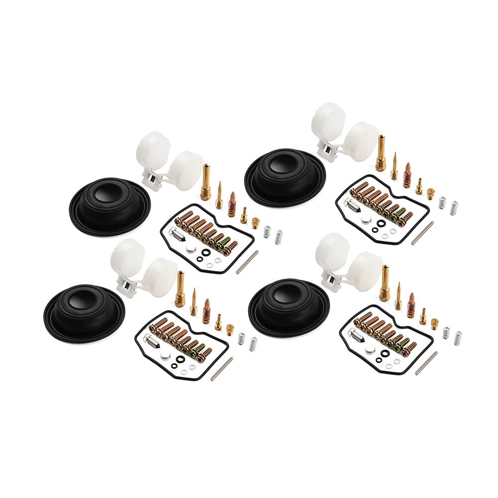 ya 4 6.17 Carburetor Repair Kit Carb Diaphragm Float for Kawasaki 454 LTD EN450A 1985-1990
