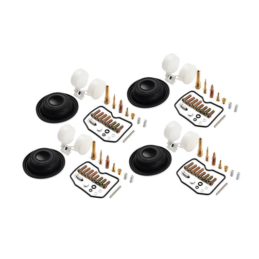 ya 4 6.17 Carburetor Repair Kit Carb Diaphragm Float for Kawasaki 454 LTD EN450A 1985-1990
