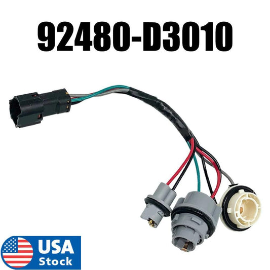 ya 1 7.3 1x Car Rear Tail Light Lamp Socket & Wire 92480-D3010 for Hyundai for Tucson 2016-18