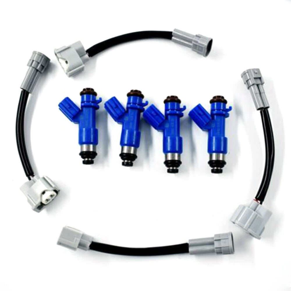 ya 1 8.5.1 16450-RWC-A01 16450RWCA01 4x new for Acura for RDX 410cc fuel injector with adapter