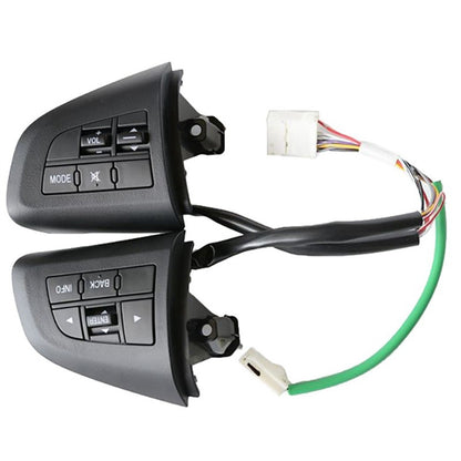 ya 5 8.7 Multi-Function Steering Wheel Switch Control Buttons Black for Mazda 3 5 CX-5/7