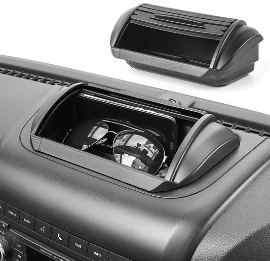 ya 8 5.26 For 2011-2017 for Jeep for Wrangler JK JKU Dashboard Storage Box Organizer Tray Black