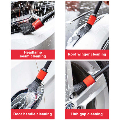 ya 5 8.7 5pcs Car Wash Air Outlet Detailing Brush Auto Cleaning Dashboard Accessories