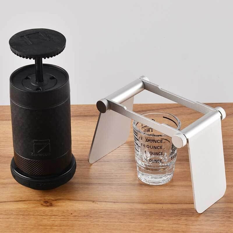 ya 25 Aluminum Alloy Bracket Foldable Coffee Drip Storage Stand for Coffee Enthusiasts