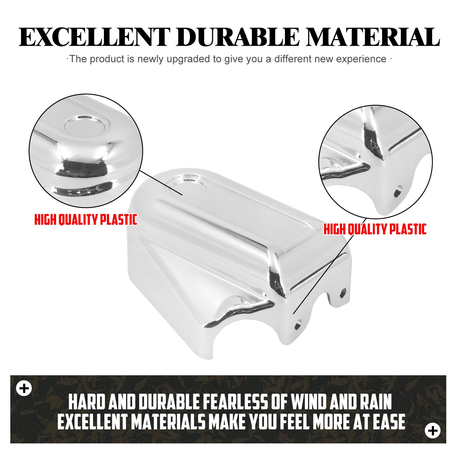 ya 5 8.7 Chrome Bar Shield Rear Axle Covers Swingarm for Harley Softail Slim Deluxe 08-17