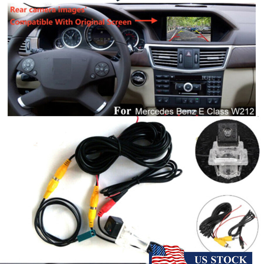 ya 11 6.9 Rear view reverse backup camera suitable for Mercedes-Benz W204 C250 C300 C350 C63 factory radio