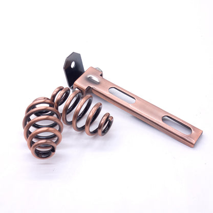 ya 5 8.7 Copper 3 Solo for Seat Barrel Springs Bracket Mount Kit for Harley Chopper Bobber