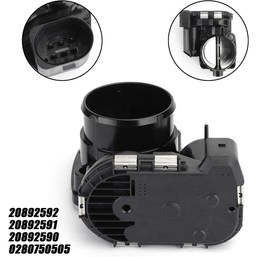 ya 2 7.15 Throttle body for SeaDoo RXP RXT GTX GTS GTR GTI 420892592 420892590 0280750505