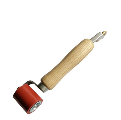 ya 14 40mm silicone seam roller assembly with 6mm brass detail penny roll 