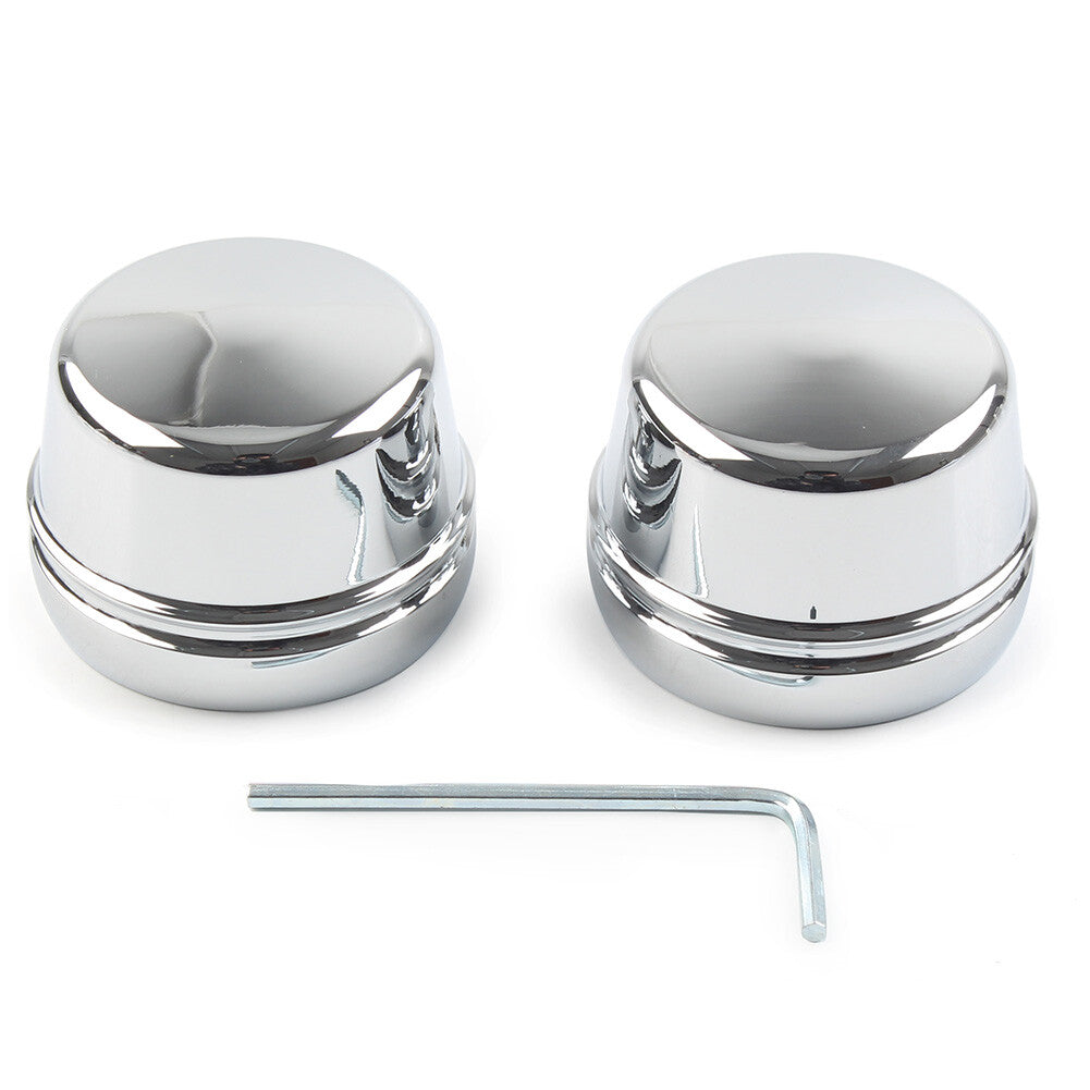 ya 5 8.7 for Harley Electra Glide Ultra Classic FLHTC FLHTCU Front Axle Cap Nut Cove