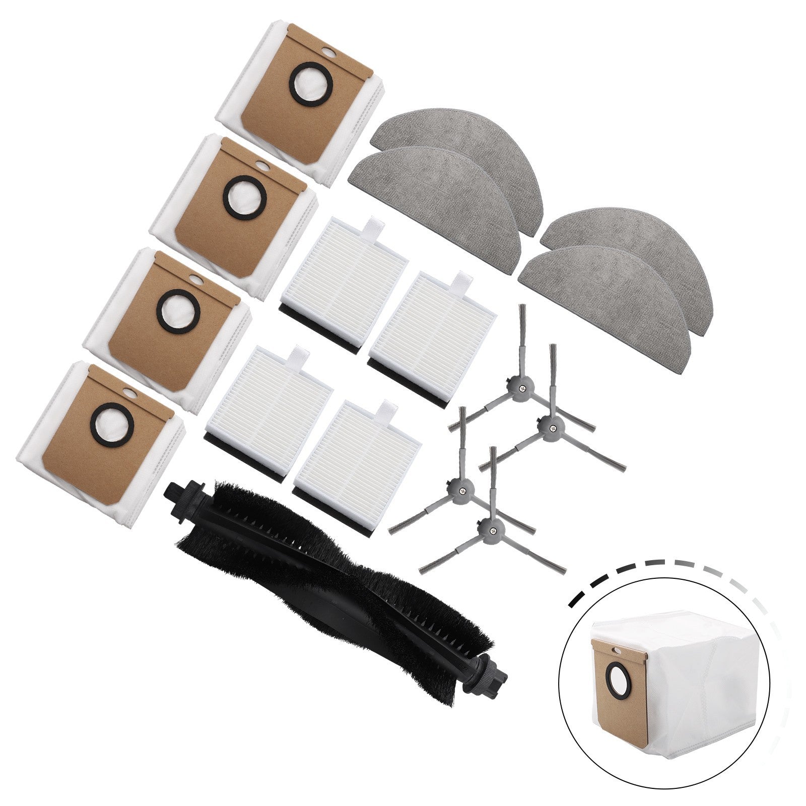 ya 25 Premium Cleaning Kit for Hoover HG4 For Hydro Pro with Mop Cloths and Filters