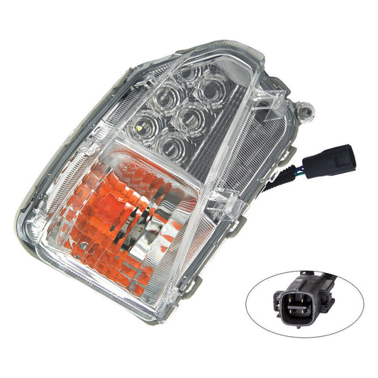 ya 1 8.5.2 Fog light indicator light cold white light suitable for 12-15 for Prius plug-in base LH front