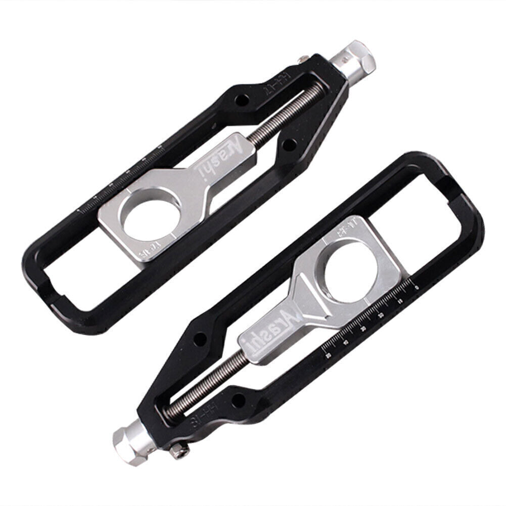 ya 5 8.7 Rear Axle Chain Adjusters Tensioner with Spools for BMW S1000R S1000RR 2009-2013