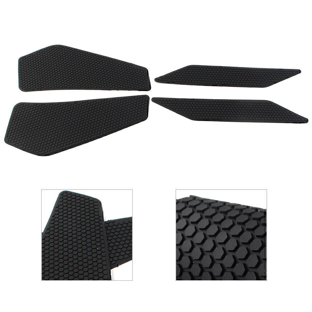 ya 7 6.11 Side Tank Traction Grips Pads for Kawasaki EX400 400 18-21 Motor 4pcs
