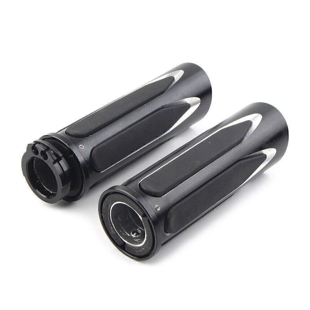 ya 5 8.7 Handlebar Hand Grips Pair Fit for Harley Touring Road Electra Glide Softail Breakout