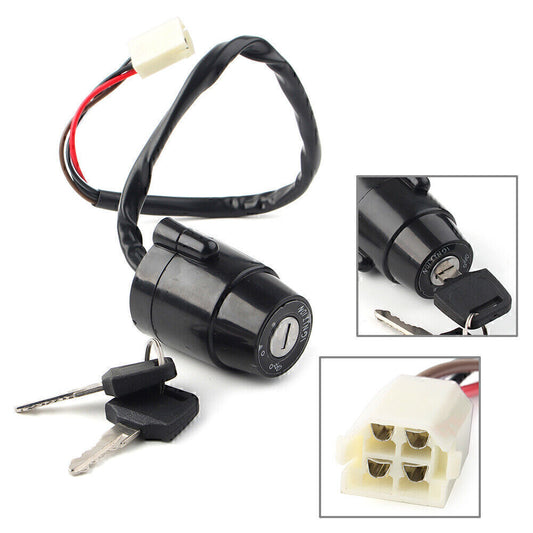 ya 4 6.22 Ignition Switch 4-Wires Fit for Yamaha XT250 XT500 DT100 DT125 DT175 DT250 DT400