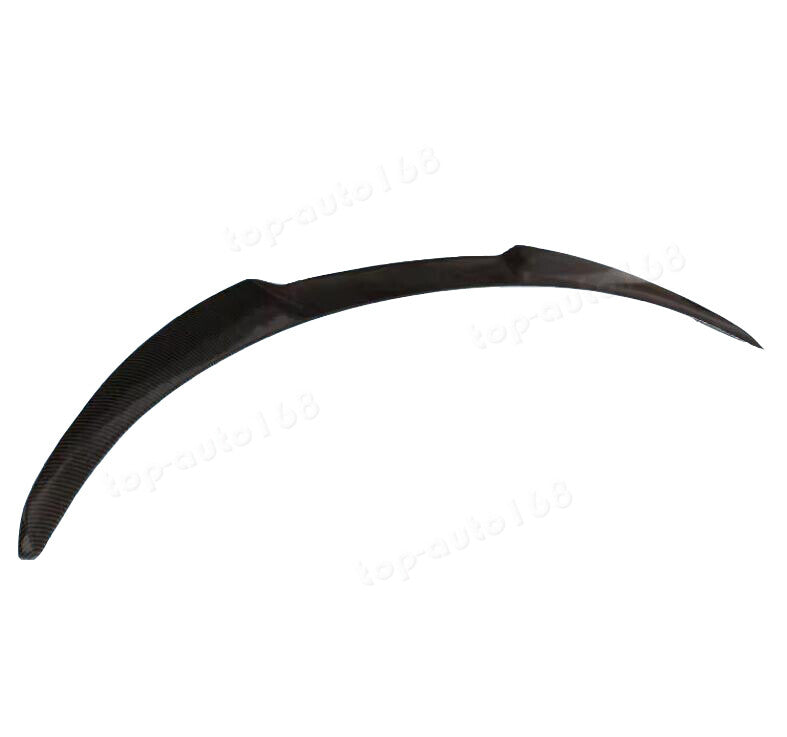 ya 10 10.28 ABS Carbon Fiber Rear Door Tail Trunk Spoiler For Model 3 2024-2025 n