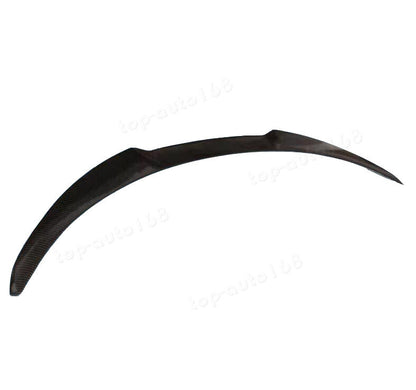 ya 10 10.28 ABS Carbon Fiber Rear Door Tail Trunk Spoiler For Model 3 2024-2025 n
