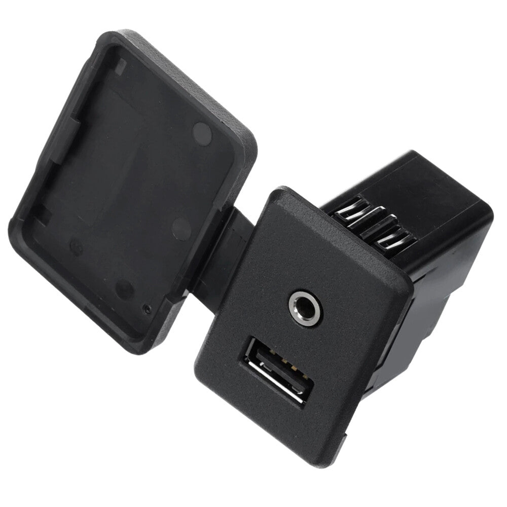 ya 2 7.15 for Altima Sentra Versa 2015-2018 USB Adapter Prat Black Replacement 28023-9KF1A