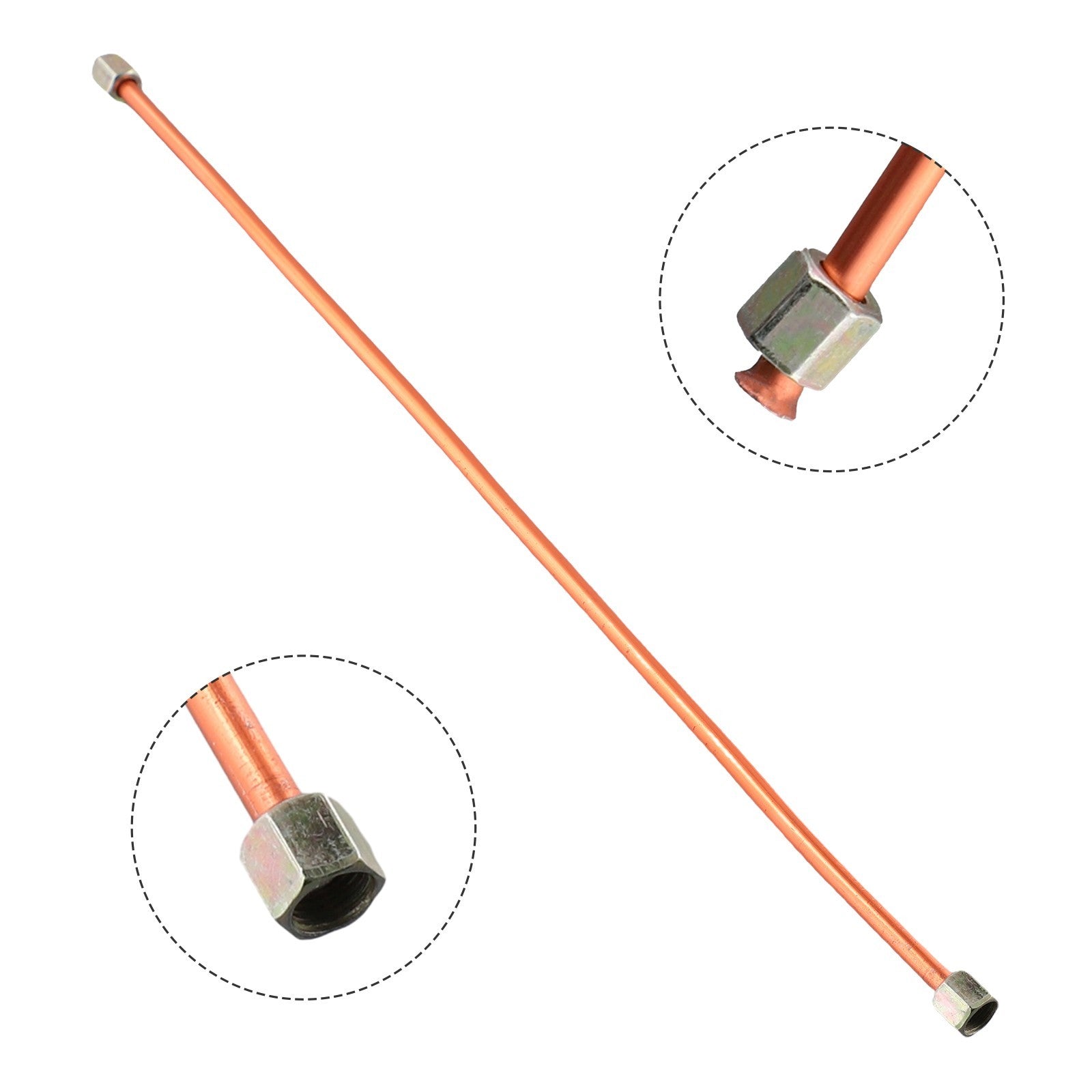 ya 14 Air Pipe Exhaust Tube Factory Home 1 Pc 400 Mm Accessories Copper Toneb