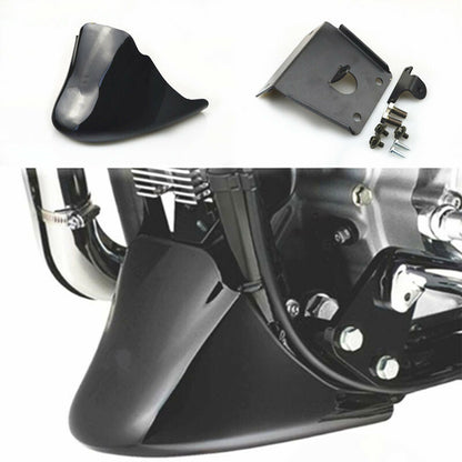 ya 5 8.7 Glossy Black Chin Fairing Front Spoiler for Harley Sportster XL 883 XL1200 04-14