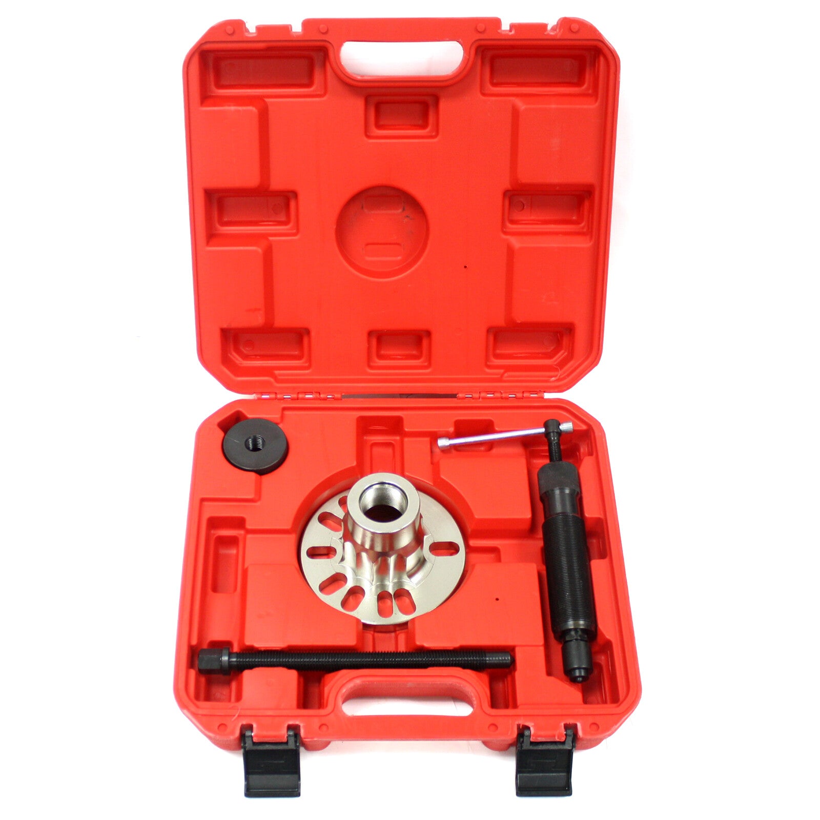 ya 26 Hydraulic Wheel Hub Drive Press Shaft Puller 10 Ton Power 4 and 5 Stud Hubs Bolt