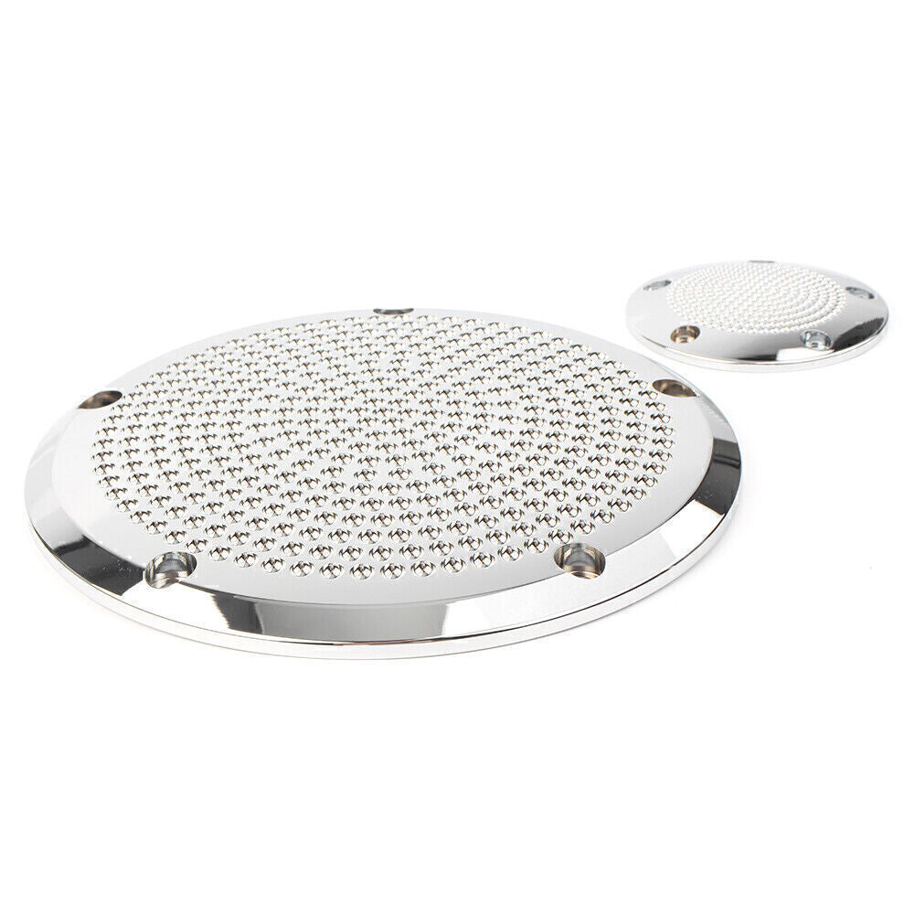 ya 1 7.4 Pair Al for Mini um 5 Hole Engine Clutch Cover Timing Cover for Harley Twin Cam Silver