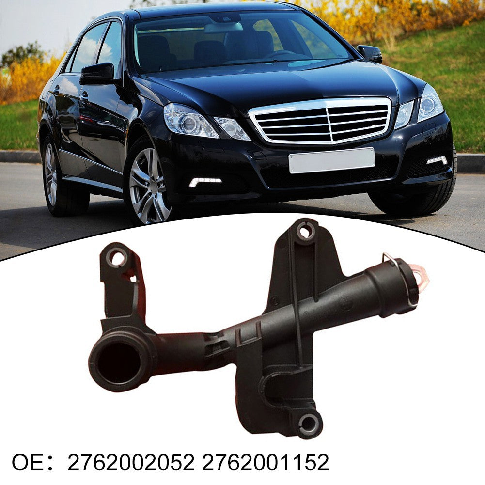 ya 5 8.7 Car Coolant Water Connector Pipe ABS Material Black A2762002052 Number