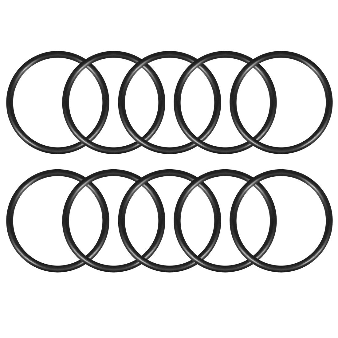 ya 1 7.2 O-Rings Nitrile Rubber 60x70x5mm Seal Rings Sealing Gaskets 10pcs