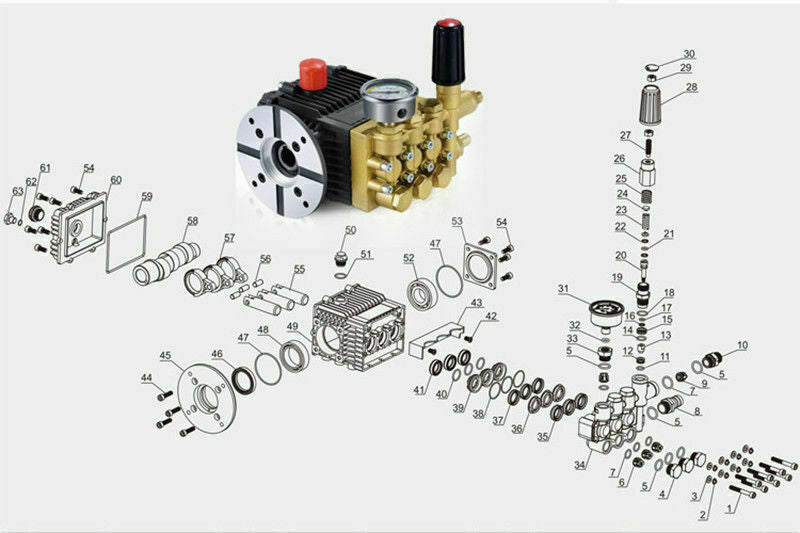 ya 26 QL-390 Copper Household Cleaning Machine High Pressure Car Washer Pump 7Mpa