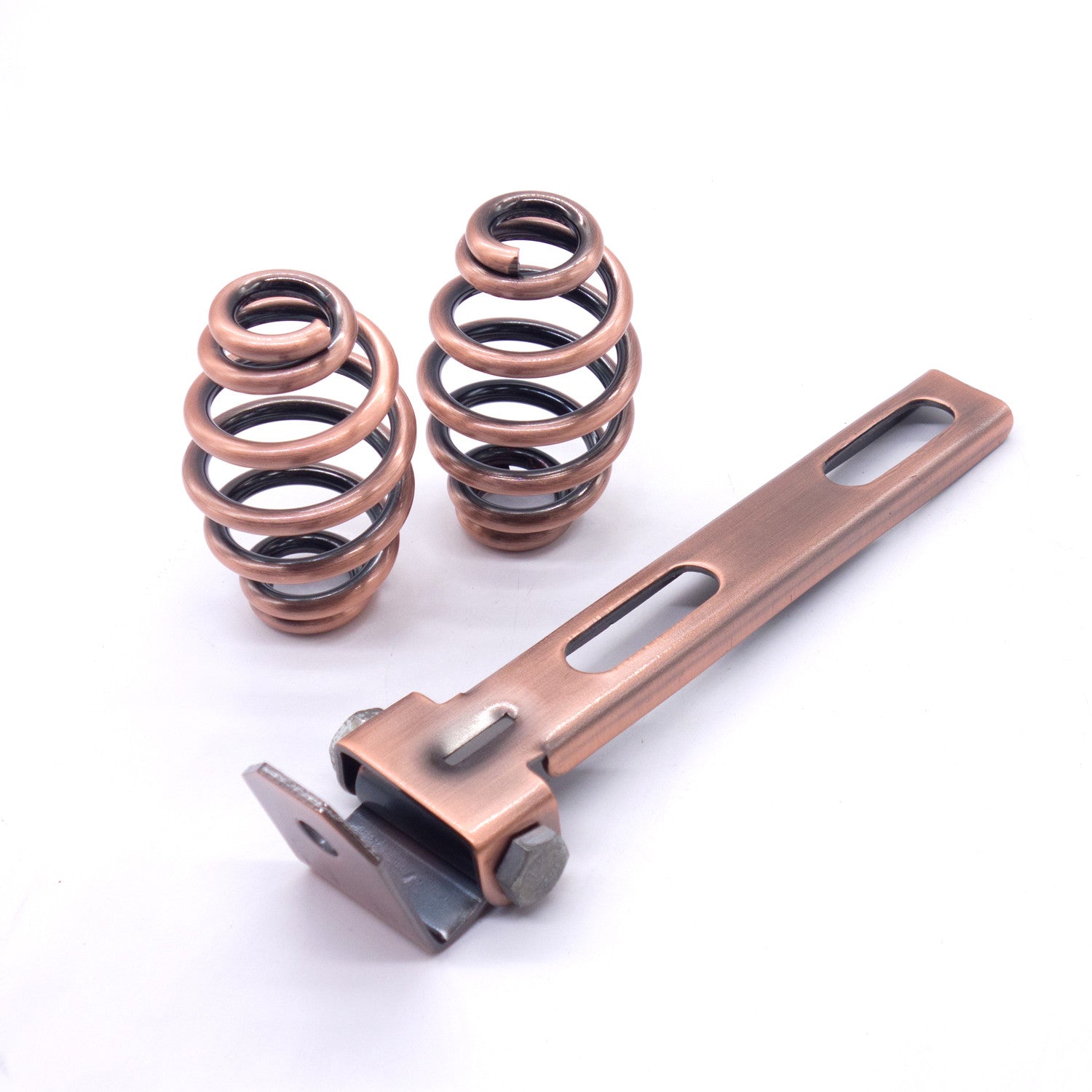 ya 5 8.7 Copper 3 Solo for Seat Barrel Springs Bracket Mount Kit for Harley Chopper Bobber