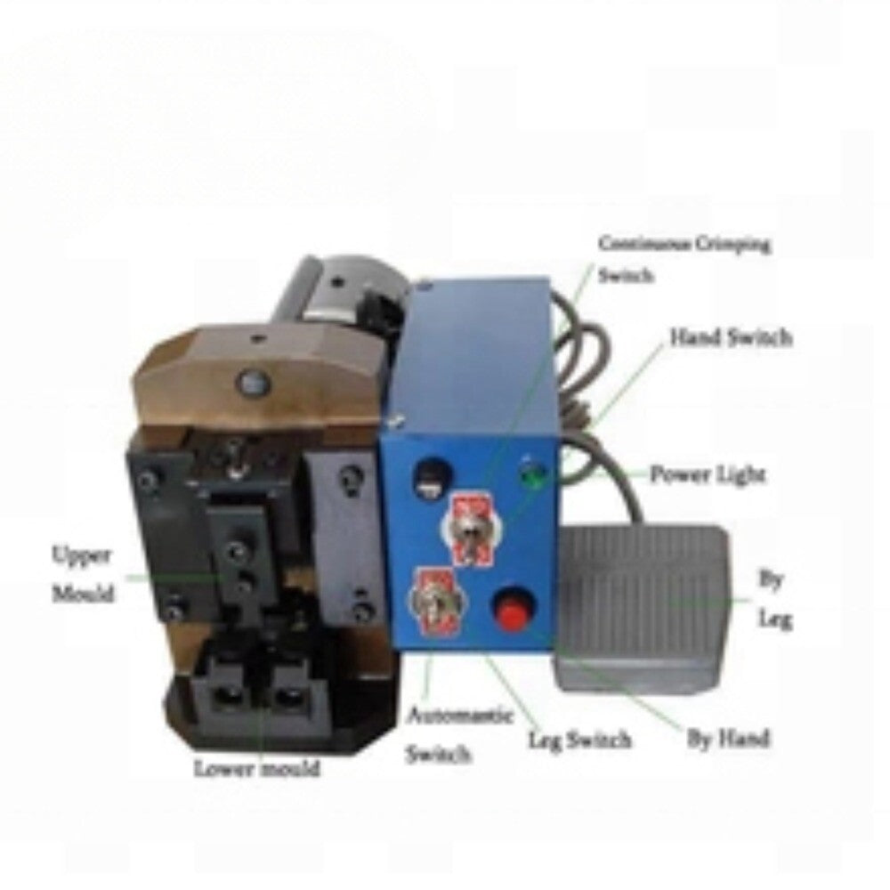 ya 26 Noiseless Crystal Head Connector Crimping Wire Termi l Crimping Machine