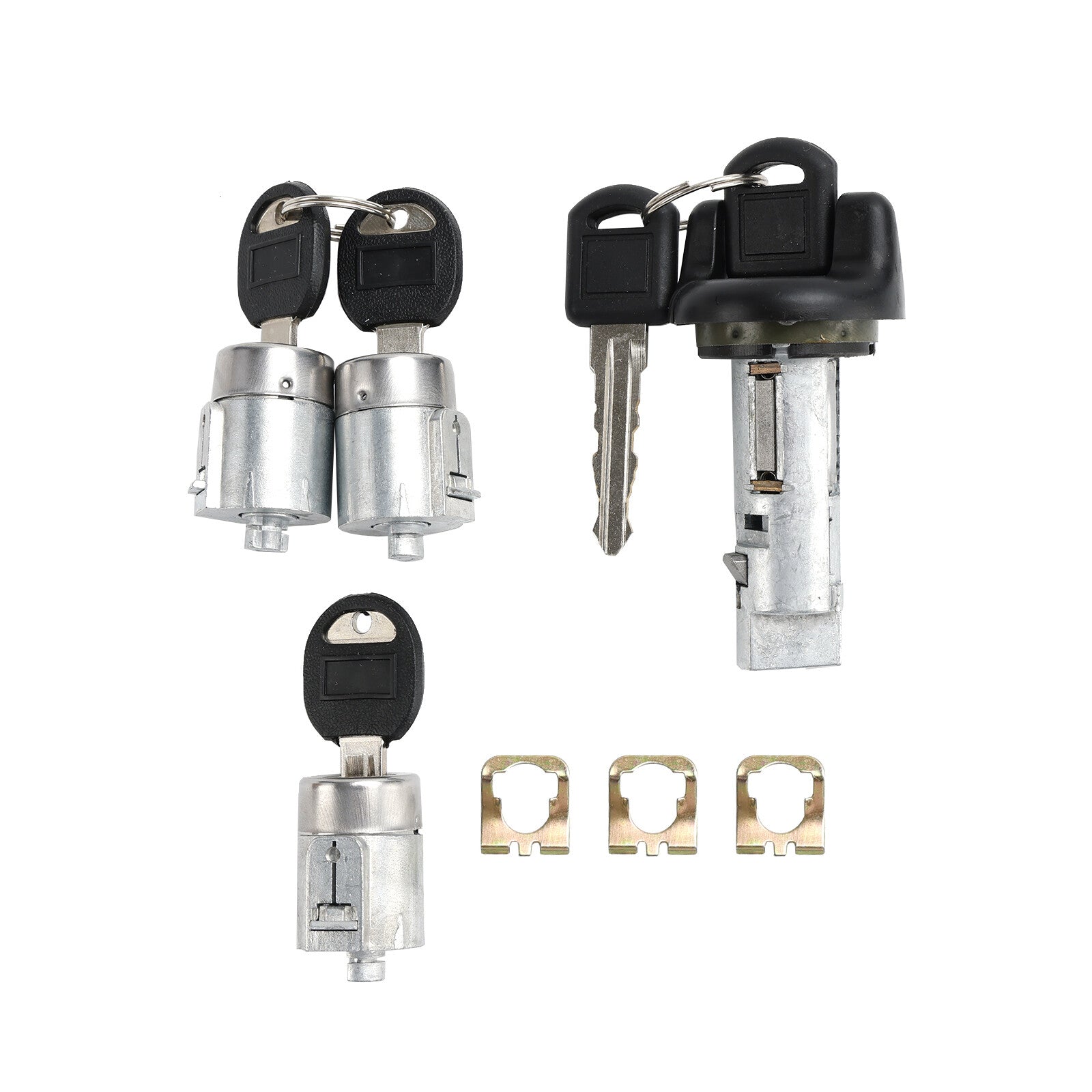 ya 5 8.7 Ignition switch cylinder and 3 door lock set with 2 keys for Suburban Tahoe 98 ~ 99