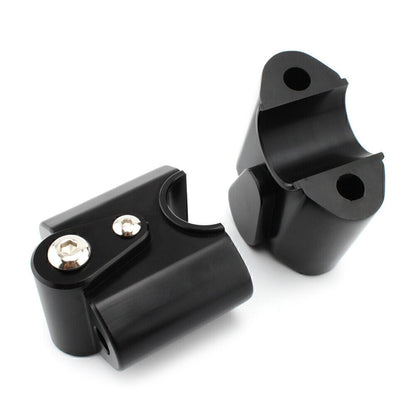 ya 5 8.7 Black Handlebar Risers Handle Bar Lift Clamp Adapters for BMW R 18