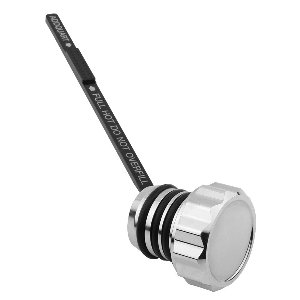 ya 2 7.15 Oil Dipstick Chrome for Harley Touring FLH/T 2000-2006