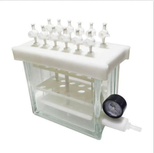 ya 25 new 12 Position Solid Phase Extraction Vacuum SPE Manifold