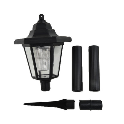 ya 14 1*Post Pole Light Outdoor Solar Power LED Path Way Sun Light Garden Yard