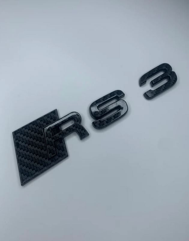 ya 1 8.5.2 for VW License Plate Frame Cover Hood Trunk Black Carbon Fiber 